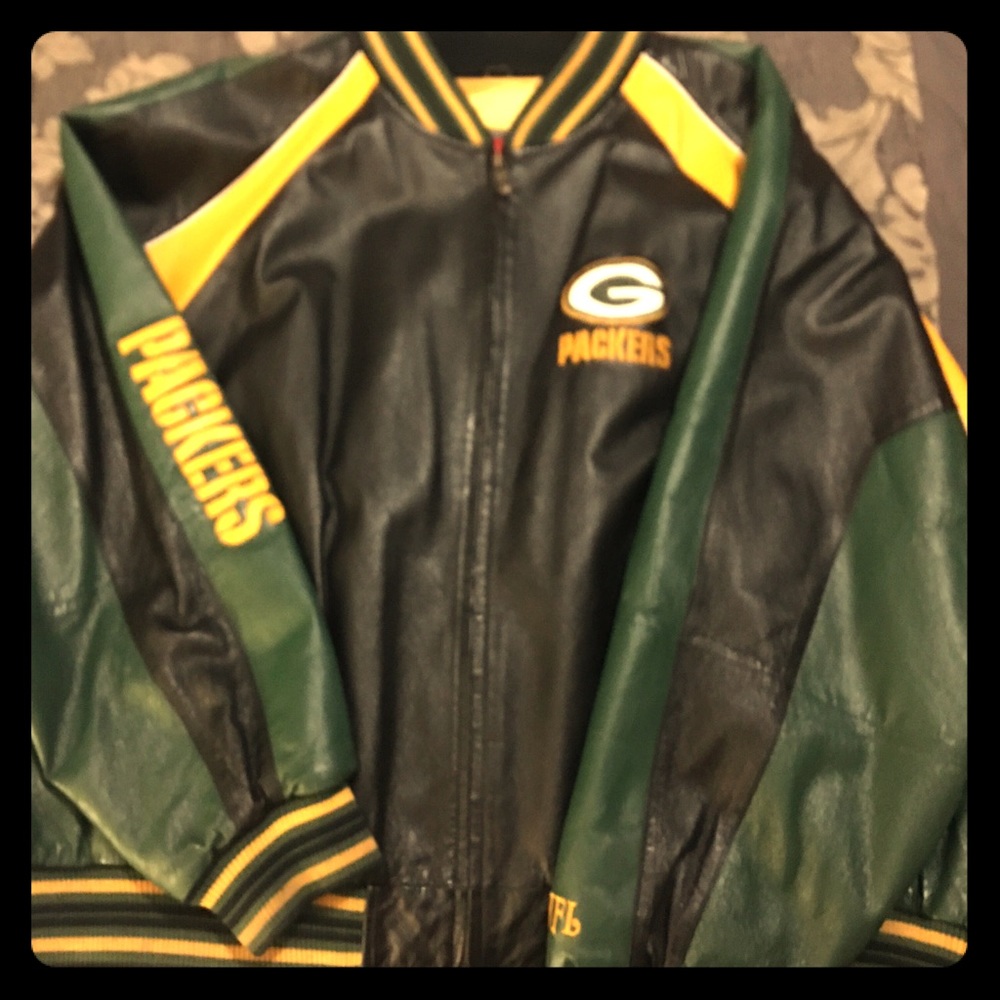 Official NFL GreenBay Packers Leather